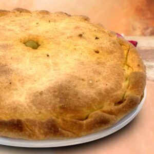 calzone al forno di cipolle