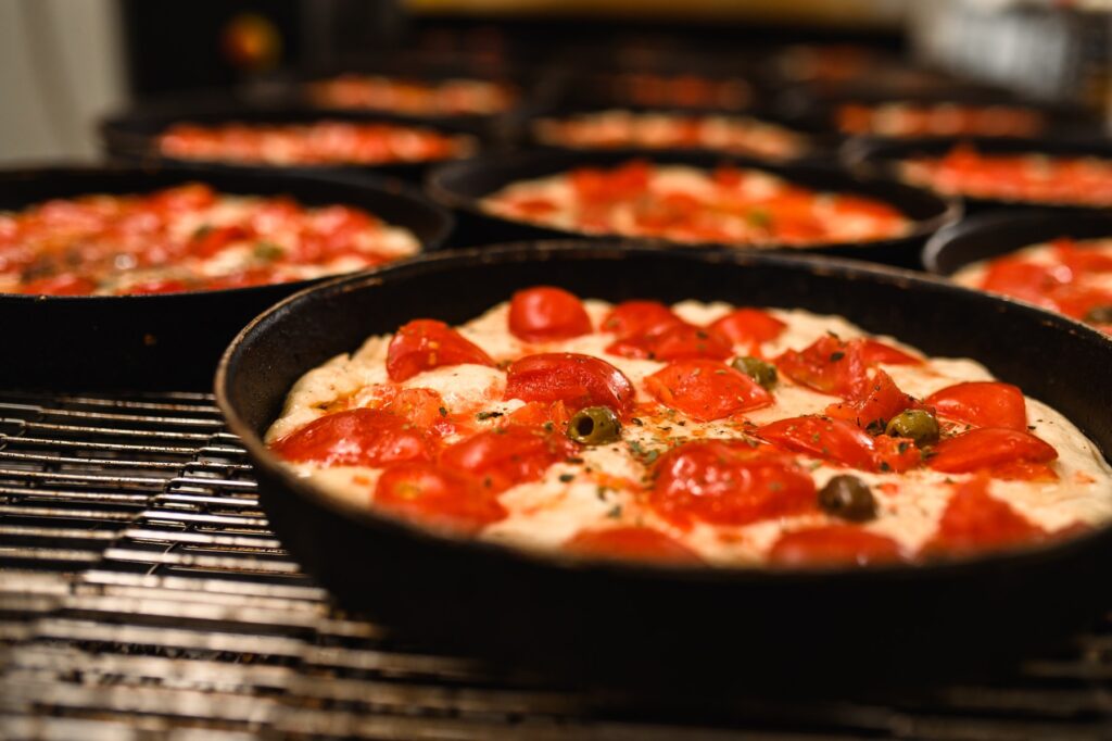 come scaldare la focaccia barese in forno