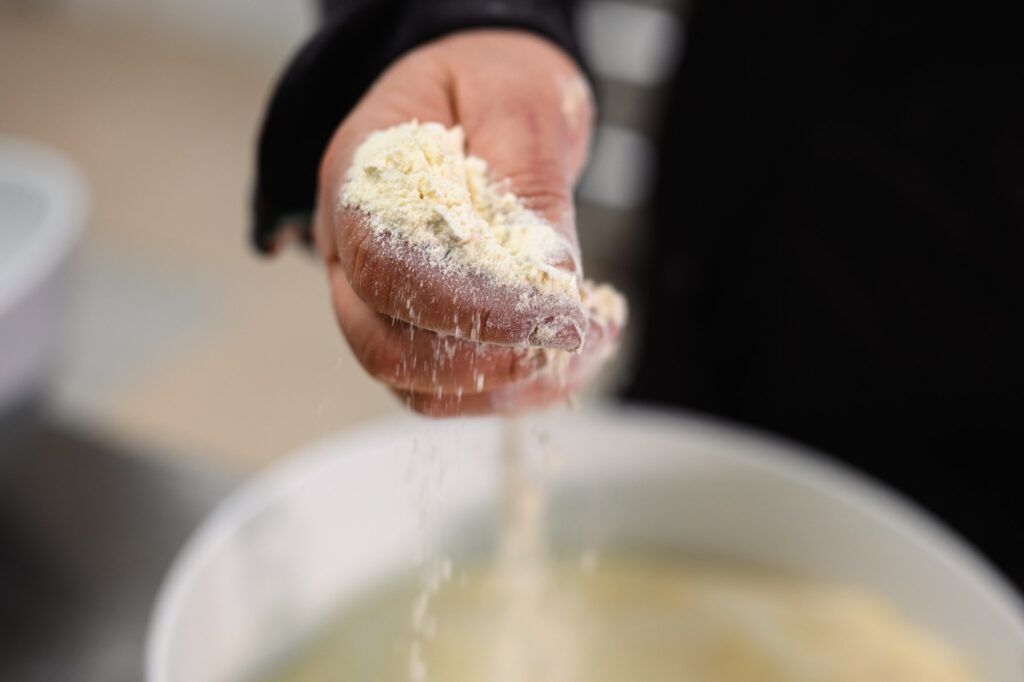 lavorazione delle farine e dei grani antichi nel Panificio Adriatico