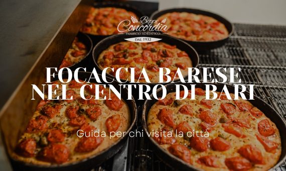 focaccia barese nel centro di Bari | Panificio Adriatico