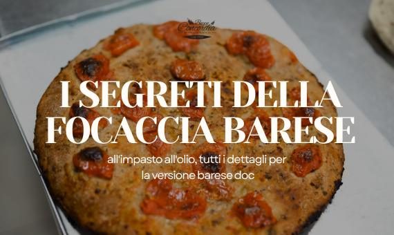 focaccia barese originale | Panificio Adriatico